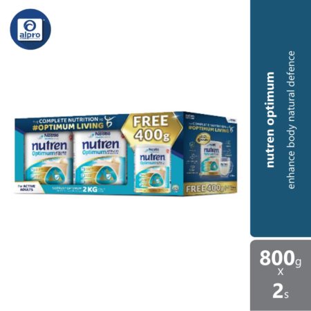 Nestle Nutren Optimum 800g x2 FREE 400g | Complete Nutrition Formula