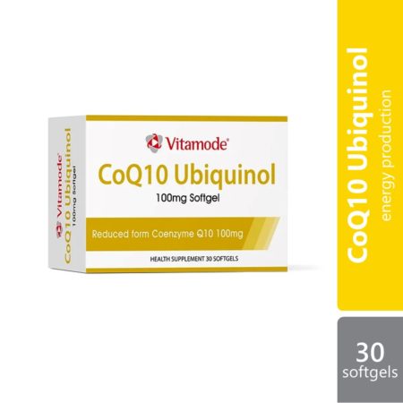 Vitamode CoQ10 Ubiquinol 100mg Softgel 30s | Antioxidant Protection