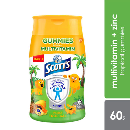 Scotts Multivitamin Gummies Tropical 60s | Kids Health