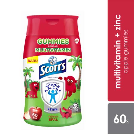 Scotts Multivitamin Gummies Apple 60s | Kids Health