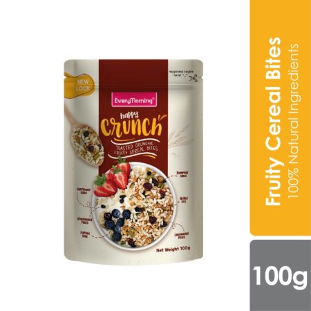 Everymorning Happy Crunch 100g | Fruity Cereal Bites