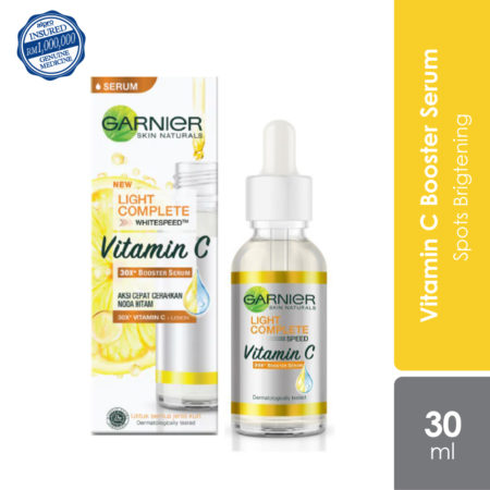 Garnier Light Complete Booster Serum 30ml | Brighten Dark Spots In 3 Days