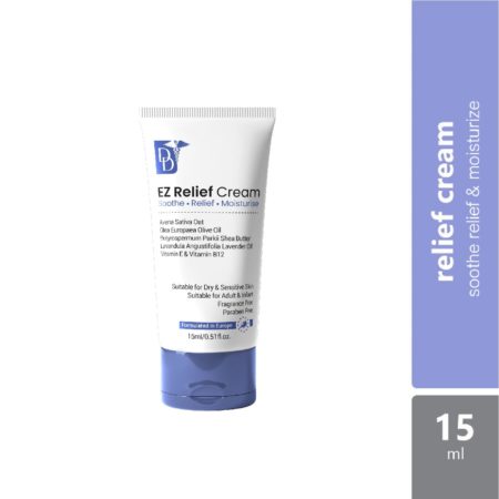 Travel Pack Dd Ecz Relief Cream 15ml | Cream For Dry, Itchy Skin