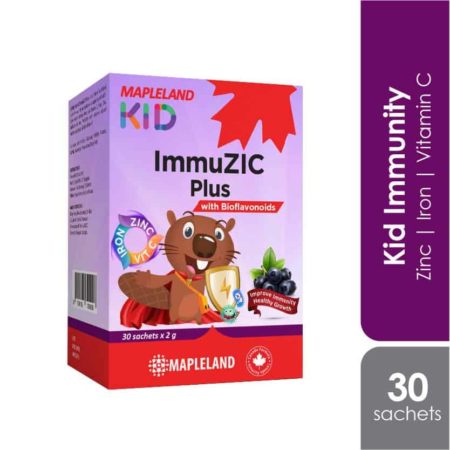 Mapleland Kid ImmuZIC Plus 2g x 30s | Kid Immunity & Prebiotics