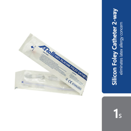 Silicon Foley Catheter 2-way Size 16fr 1s