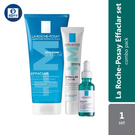 La Roche Posay Effaclar Acne Skin Saver Set 50ml + Ultra Concentrated Serum 30ml | Combo Pack