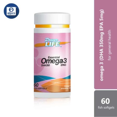 Powerlife Essential Omega 3 DHA 350 EPA 5 60s | For Good Health