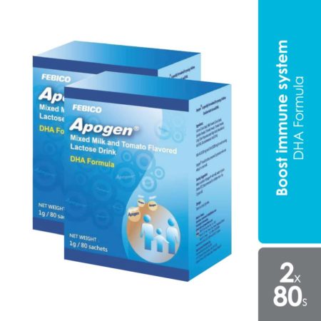 Apogen Children DHA Formula Granules 2X80S with Free Apogen Granules 10S | Effectively Preventing and Treating Viruses