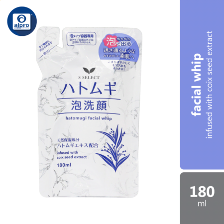 S Select Hatomugi Facial Whip Refill 180ml