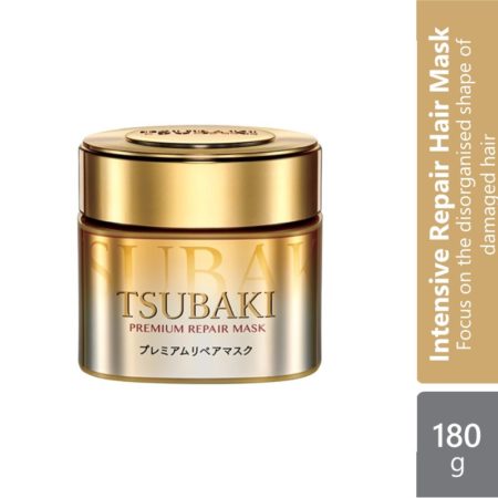 Tsubaki Premium Intensive Repair Hair Mask 180g | Repairs Serious Hair Damage