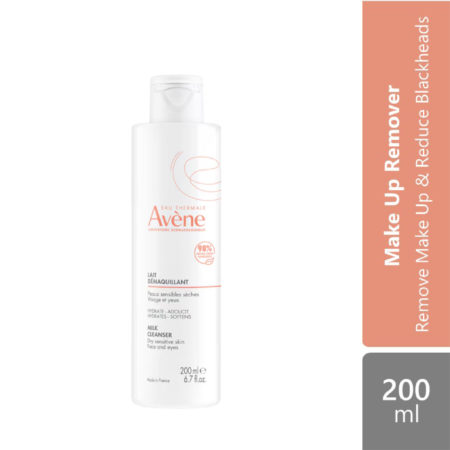 Avene Gentle Milk Cleanser 200ml | Remove Make Up & Reduce Blackheads