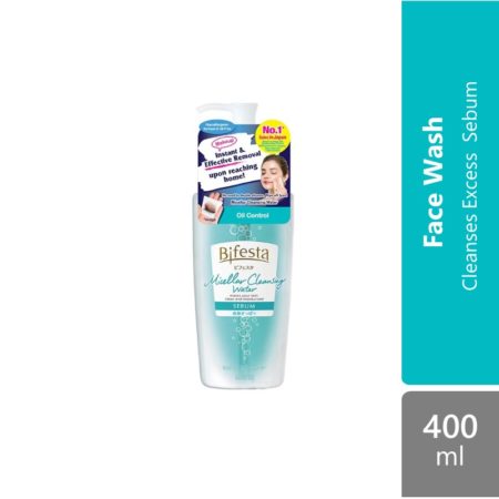 Bifesta Micellar Cleansing Water400ml ( Sebum  Sensitive  Brightup  Moist )