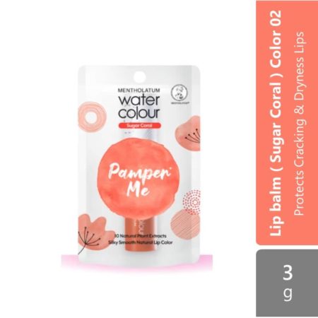 Water Color ( 01 Super Me  02 Pamper Me  Fancy Me ) | Protects Cracking & Dryness Lips