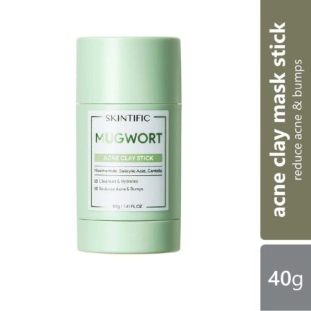 Skintific Mugwort Anti Pores & Acne Clay Mask Stick 40g