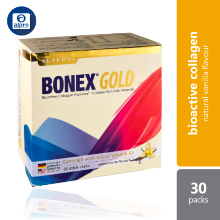 Bonex Gold Vanilla 30s | Regenerate Cartilage & Improve Bone Density.