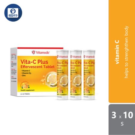 Vitamode Vita-C Plus Effervescent 30s | Helps to Strenghthen Body