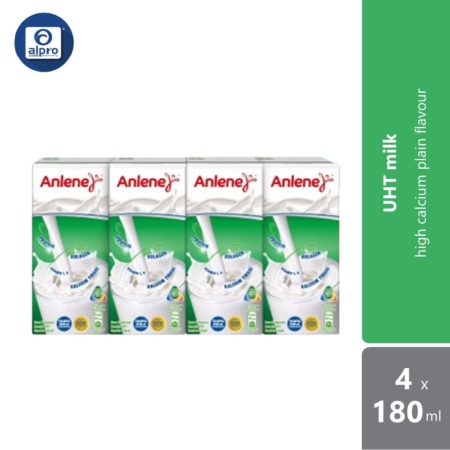 Anlene Uht Milk 4s X 180ml | High Calcium For Strong Bones