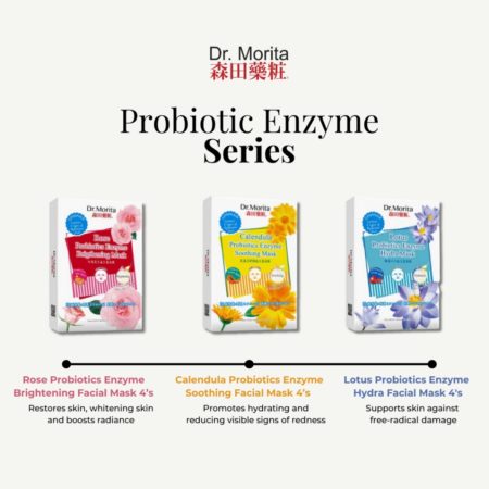 Dr.morita Probiotic Enzyme Hydra Facial Mask Series | 4s, Variants Type