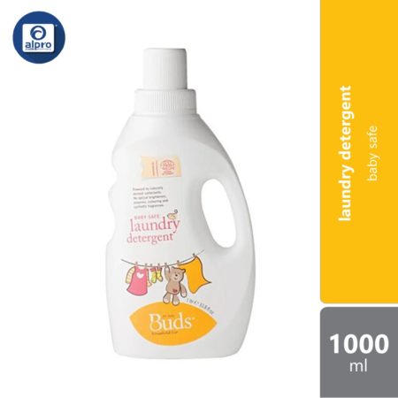 Buds Household Eco Baby Safe Laundry Detergent 1000ml | Gentle On Baby Skin