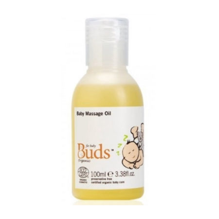 Buds Cherished Organics Baby Massage Oil 100ml