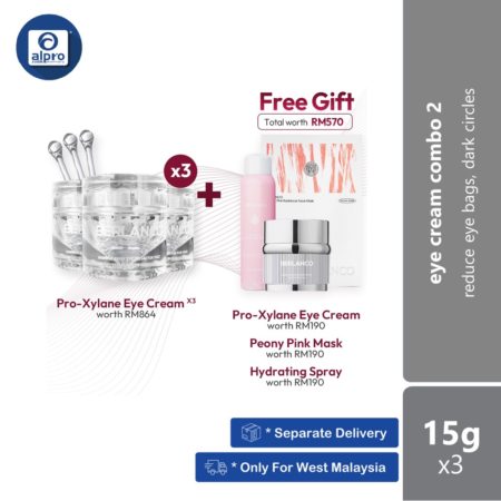 Berlanco Wrinkle Away Eye Cream Combo 2 | 3x Pro-Xylane Eye Cream