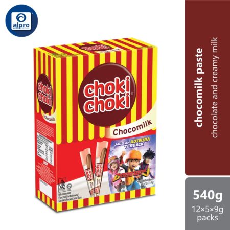 Choki Choki Chocomilk | Chocolate and Creamy Milk (12 ×5 ×9g)