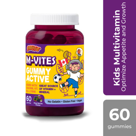 Gummykids M-Vites Gummy Active 60s