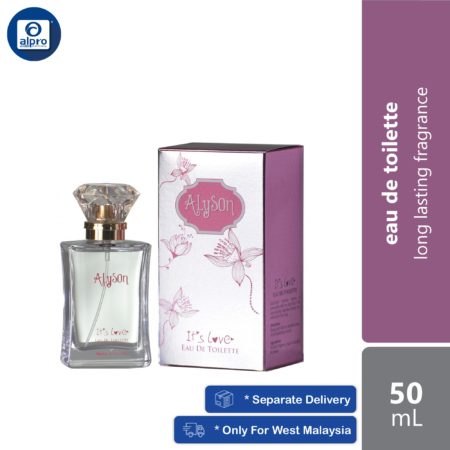 Alyson Eau De Toilette It's Love 50mL | Long Lasting Fragrance