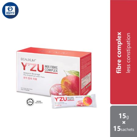 Beauxlim Y’zu Mix Fibre 15g ×15s | Reduce Constipation with High Fibre Drink