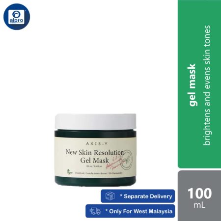 AXIS-Y New Skin Resolution Gel Mask 100mL | Brightens and Evens Skin Tones