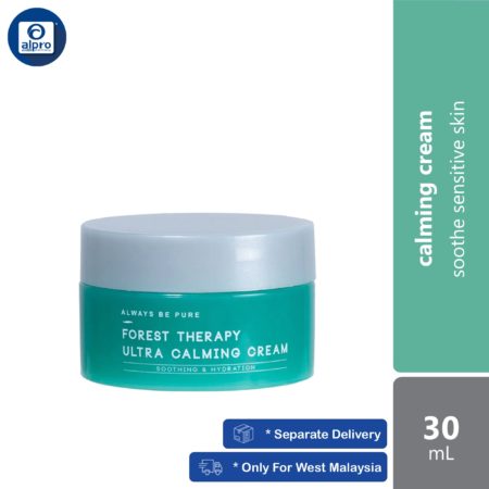 Always Be Pure Forest Therapy Ultra Calming Cream (Trial Size) 30mL | Soothe Sensitive Skin