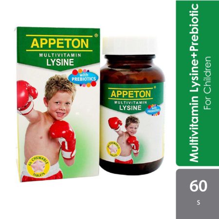 Appeton Multivitamins Lysine & Prebiotic 60s | Digestive Care