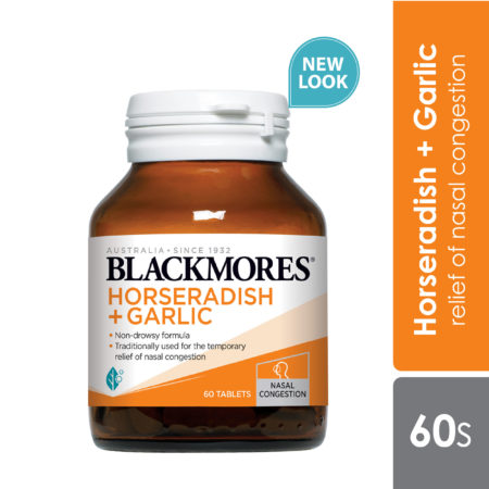 Blackmores Horseradish+garlic 60s | Relieves Cold Congestion