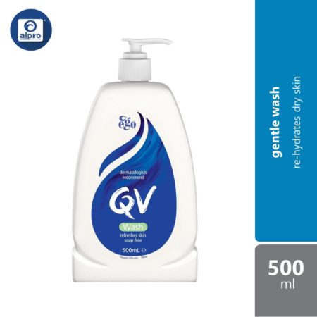 Ego QV Wash 500ml | Re-Hydrate Dry Skin