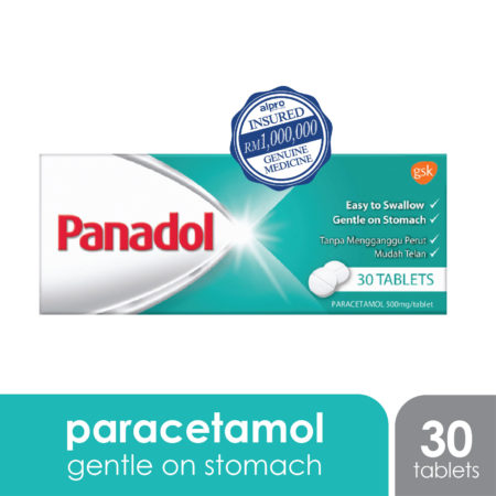 Panadol Coated 500mg 3x10s | Fast and Effective Pain Relief