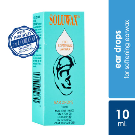 Soluwax Ear Drops 10ml