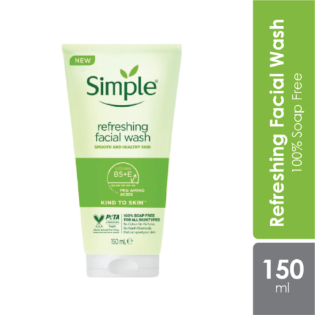 Simple Refreshing Facial Wash Gel 150ml