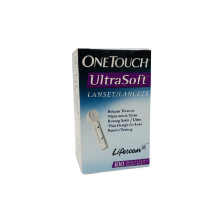 One Touch Ultra Soft Lancets 100strips