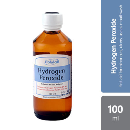 Polylab Hydrogen Peroxide Sol. 6% 100ml