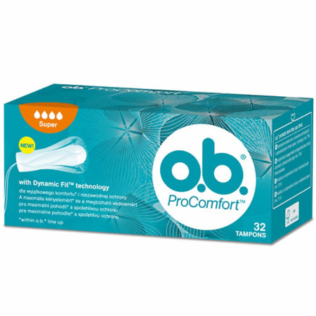 Jj O.b Pro Comfort Tampon Super 32s