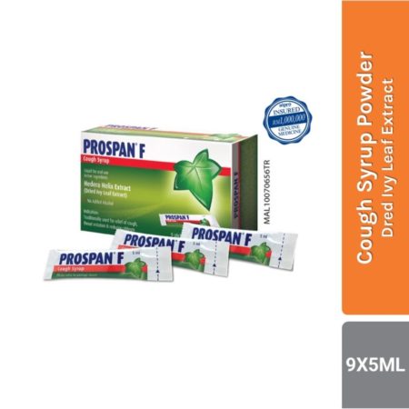 Prospan F Cough Syrup 9x5ml