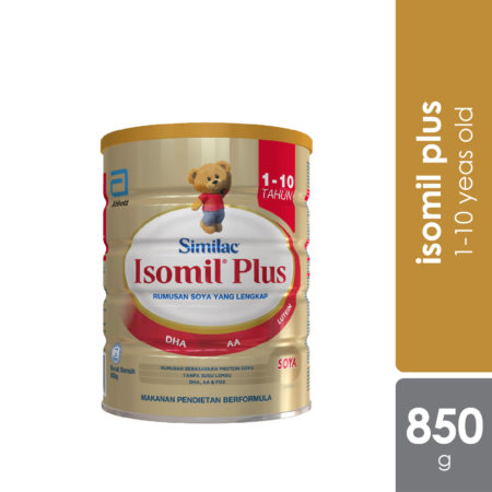 Abbott Isomil Plus Children's Soy Milk Formula 850g | For Age 1-10 Years Old