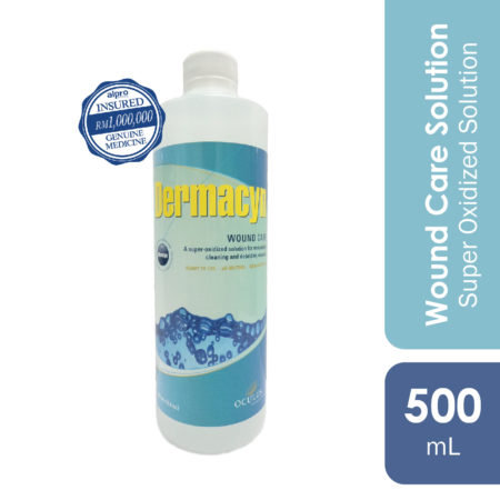 Dermacyn Wound Care 500ml | Decreasing Inflammation