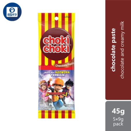 Choki Choki Chocolate Paste | Chocolate and Creamy Milk (5s ×9g)