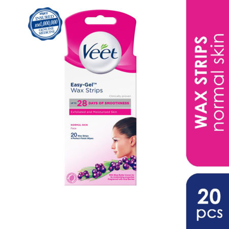 Veet Cold Wax Strip Legs Normal Skin 20s