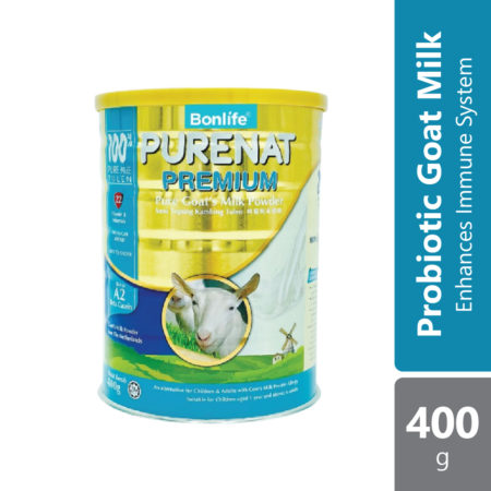 Purenat Premium Probiotic Goat Milk Powder 400g | Enhances Immune System