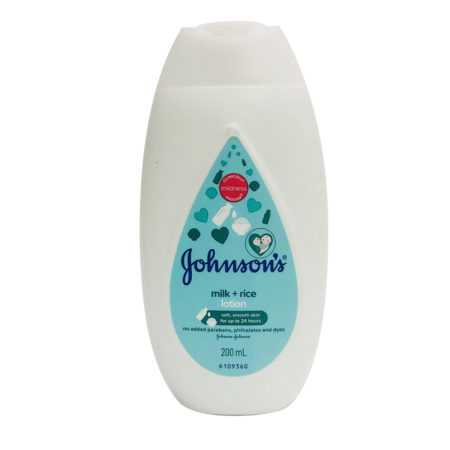 Johnsons Baby Milk + Rice Lotion 200ml