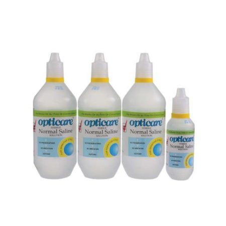 Opticare Normal Saline Solution 3x500ml With Free