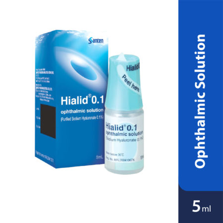 Hialid 0.1 Ophthalmic Solution 5ml 1s