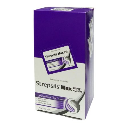 Strepsils Max Blackcurrant 24x6s